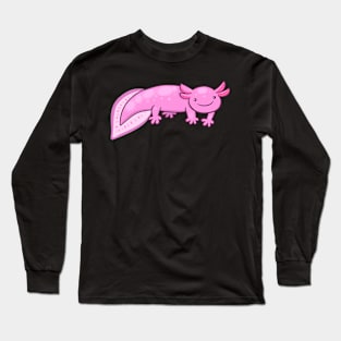 Funny Axolotl Long Sleeve T-Shirt